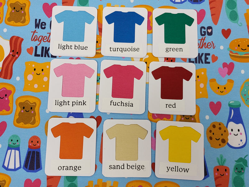 We Go Together Like... - cotton lycra - 150cm wide - clearance