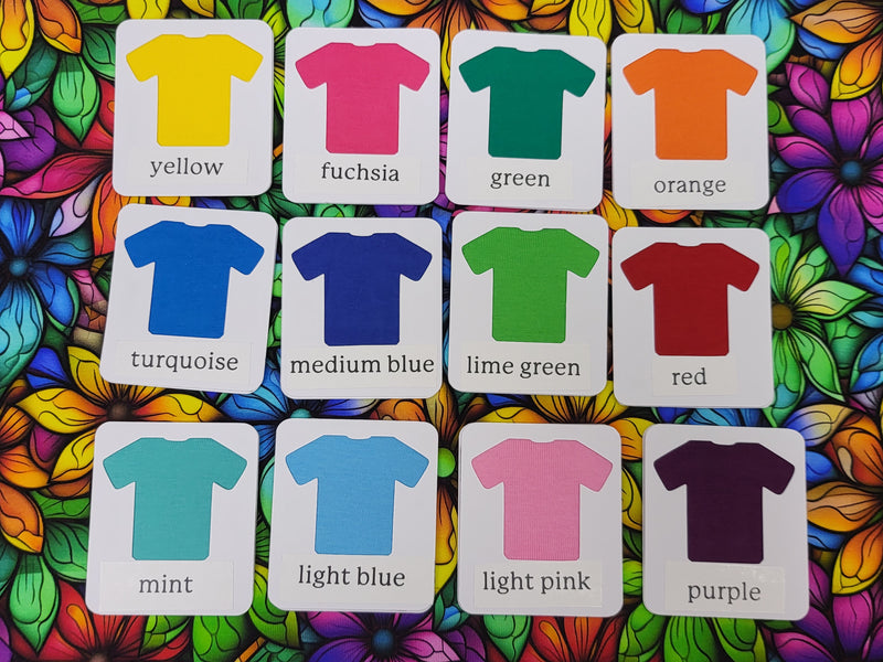 Stained Glass Flowers Bright - cotton lycra - 150cm wide