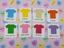 Candy Hearts - cotton lycra - 150cm wide