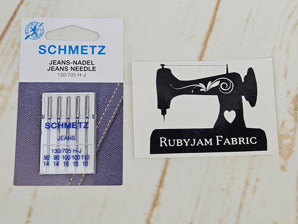 Schmetz Jeans Machine Needles Mixed Sizes - Pack of 5