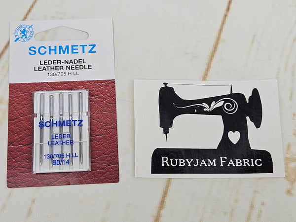 Schmetz Leather Machine Needles Size 90/14 - Pack of 5