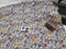 Stained Glass Jewels - cotton lycra - 150cm wide - clearance