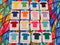 Stained Glass - cotton lycra - 150cm wide