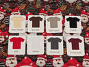 Faux Knitted Santa Christmas - cotton lycra - 150cm wide - clearance