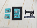 "Made to Keep You Warm" Cocoa Mug Woven Clothing Labels - Pack of 10