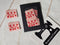 "Berry Sweet" Strawberries Woven Clothing Labels - Pack of 10
