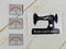 Kawaii Clouds Rainbow (Grey), Woven Clothing Labels - Pack of 10