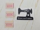 "Made By My Aunty", Pink, Woven Clothing Labels - Pack of 10