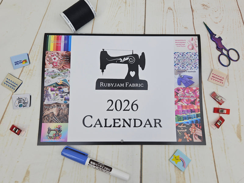 2026 Sewing Themed Wall Calendar - LIMITED EDITION