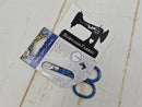Blue Floral Embroidery Scissors by Hobby Gift Create