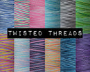 Unicorn Kisses - Twisted Threads - 5000M Variegated Overlocker Thread