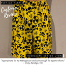 Biohazard - cotton lycra - 150cm wide