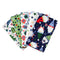 "Christmas Gnomes" Fat Quarter Bundle, 100% Quilting Cotton, Birch