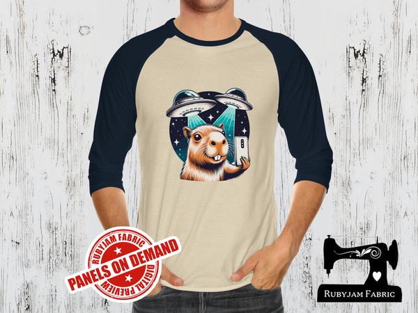 Alien Capybara - SAND BEIGE - Panels On Demand