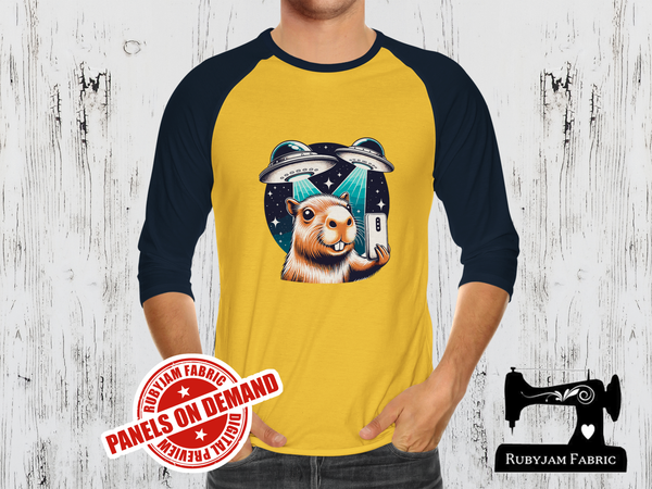 Alien Capybara - YELLOW - Panels On Demand