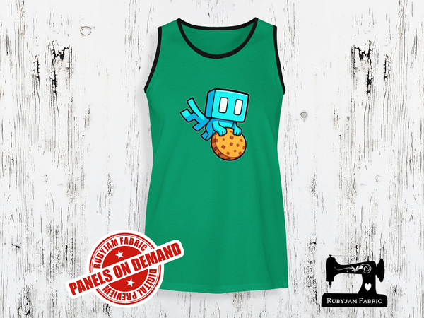 Blue Fairy Cookie - GREEN - Panels On Demand