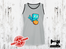 Blue Fairy Cookie - HEATHER GREY - Panels On Demand