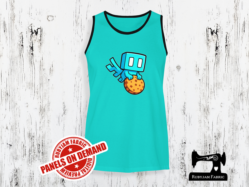 Blue Fairy Cookie - MINT GREEN - Panels On Demand