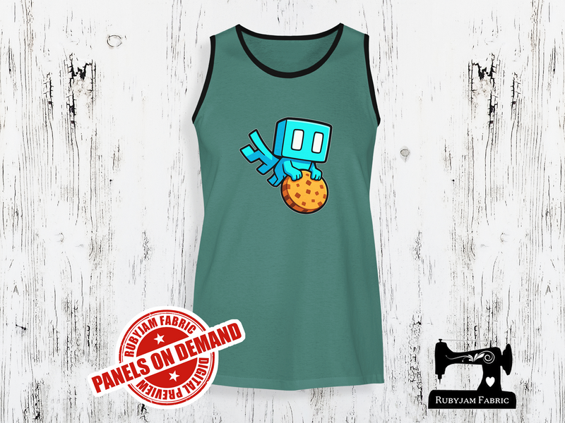 Blue Fairy Cookie - SAGE GREEN - Panels On Demand