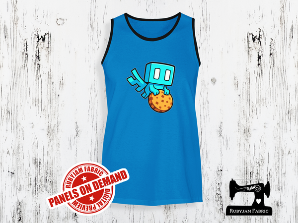 Blue Fairy Cookie - TURQUOISE - Panels On Demand