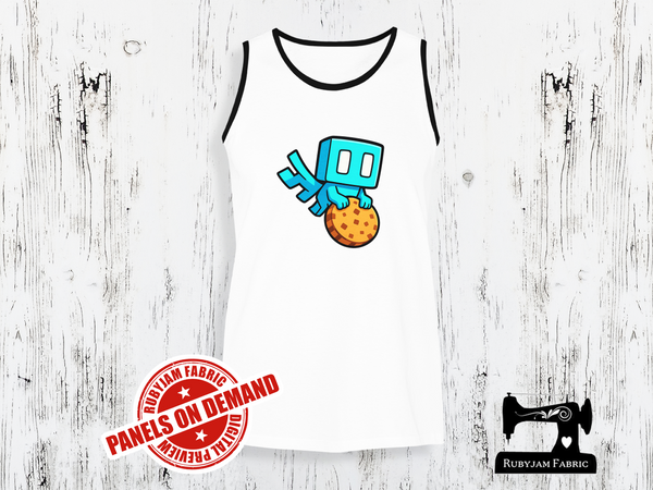 Blue Fairy Cookie - WHITE - Panels On Demand