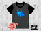 Axolotl Gamer Blue - CHARCOAL GREY - Panels On Demand