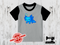 Axolotl Gamer Blue - HEATHER GREY - Panels On Demand
