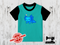 Axolotl Gamer Blue - MINT GREEN - Panels On Demand