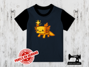 Axolotl Gamer Gold - NAVY BLUE - Panels On Demand