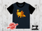 Axolotl Gamer Gold - NAVY BLUE - Panels On Demand