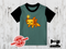 Axolotl Gamer Gold - SAGE GREEN - Panels On Demand