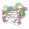 Birch Quilting Pins Pastel - 50 pack