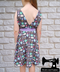 Back To School - cotton lycra - 150cm wide - clearance
