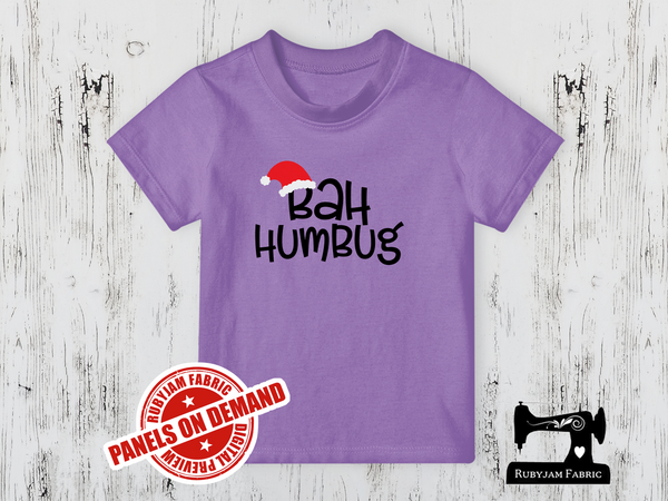 Bah Humbug - LIGHT PURPLE - Panels On Demand