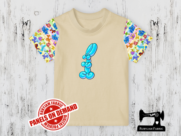 Balloon Animal Rabbit - SAND - Panels On Demand