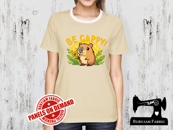 Be Cappy Capybara - SAND BEIGE - Panels On Demand