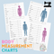 Rubyjam Fabric - Body Measurement Chart - Boys