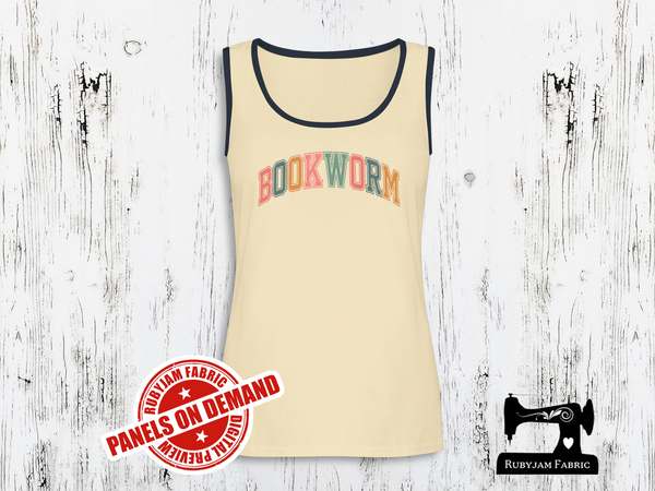 Bookworm Varsity Style - SAND BEIGE - Panels On Demand