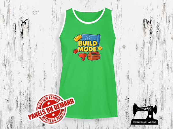 Build Mode Blocks - LIME GREEN - Panels On Demand