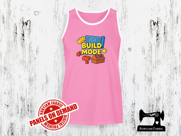 Build Mode Blocks - LIGHT PINK - Panels On Demand