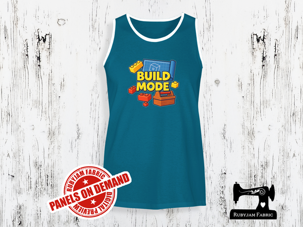 Build Mode Blocks - TEAL BLUE - Panels On Demand