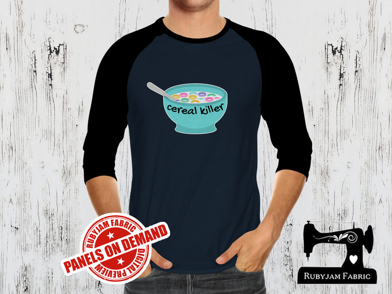 Cereal Killer - NAVY BLUE - Panels On Demand