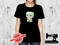 Chibi Creep Love Heart - BLACK - Panels On Demand