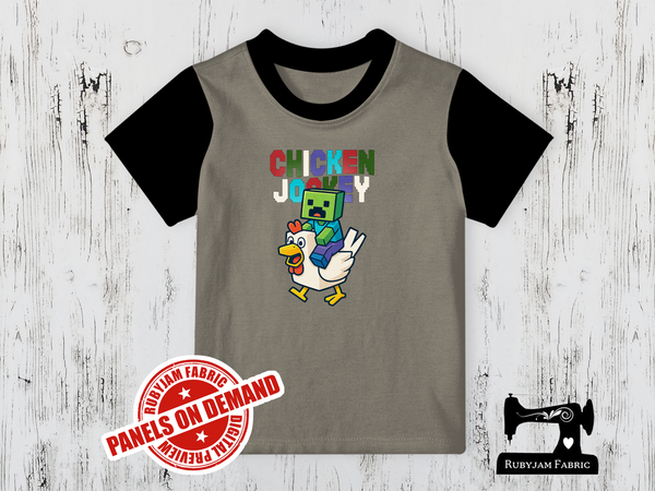 Chicken  Zombie - LIGHT GREY - Panels On Demand