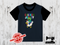 Chicken  Zombie - NAVY BLUE - Panels On Demand
