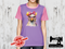 Chicken Pink Bow Glasses - LIGHT PURPLE - Panels On Demand