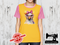 Chicken Pink Bow Glasses - YELLOW - Panels On Demand