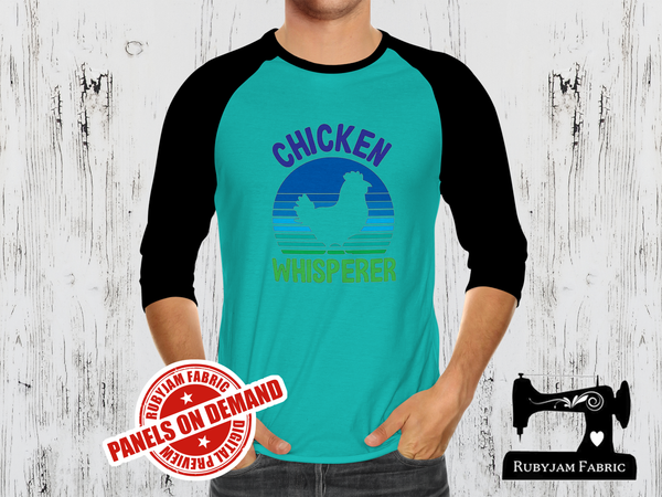 Chicken Whisperer - MINT GREEN - Panels On Demand