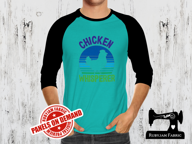 Chicken Whisperer - MINT GREEN - Panels On Demand