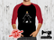 Believe Big Foot Christmas - BLACK - Panels On Demand
